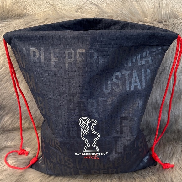 Prada Other - North Sails 36th America’s Cup Presented by Prada Black  Drawstring Backpack